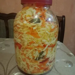 Быстрая маринованная капуста