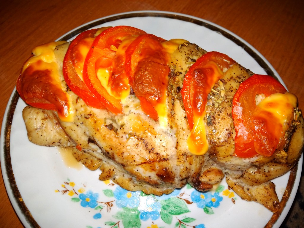 "Капрезе" 🤤🤤🤤 с картошечкой