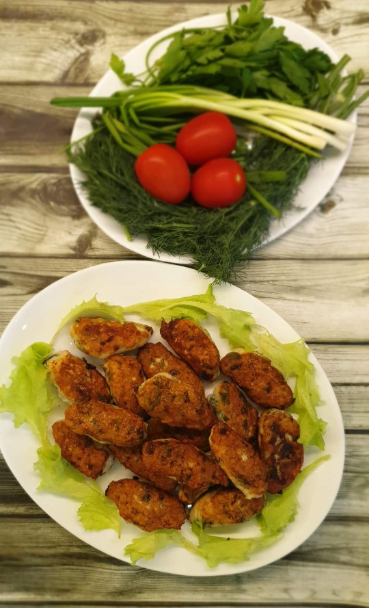 Куриные котлеты с кабачком