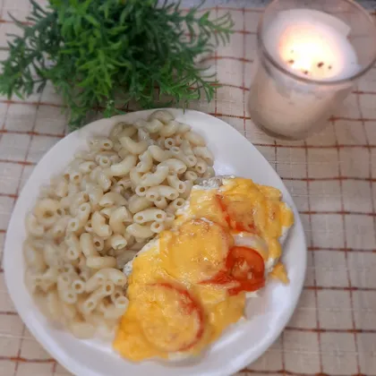 Мясо под шубой в духовке