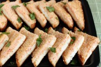 Креветочные бутерброды