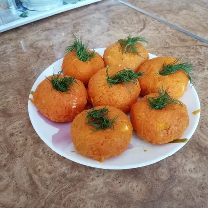 Салат 'мандаринка'