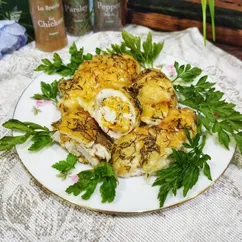 Куриные рулетики 