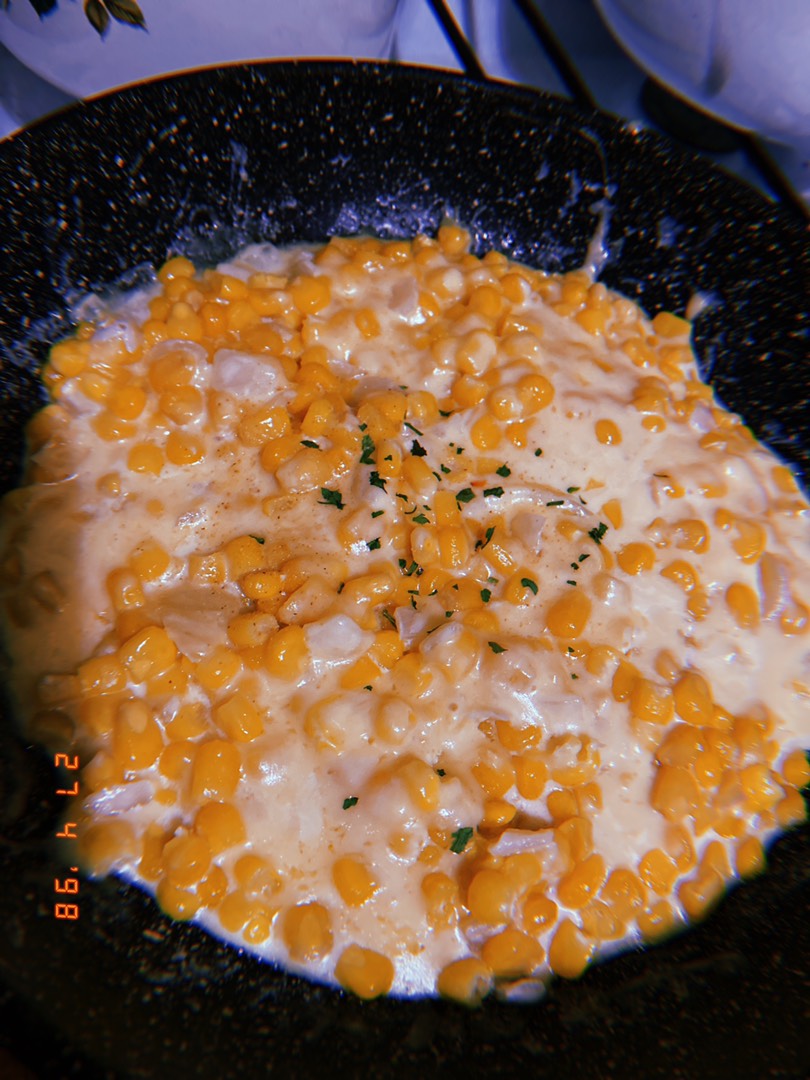 Кукуруза под сыром