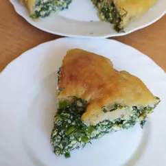 Осетинский пирог с тофу и зеленью (веганский)