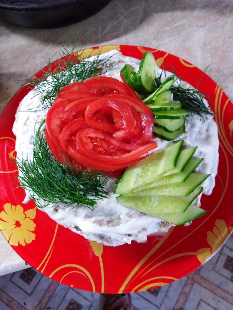 "Кабачковые торт"