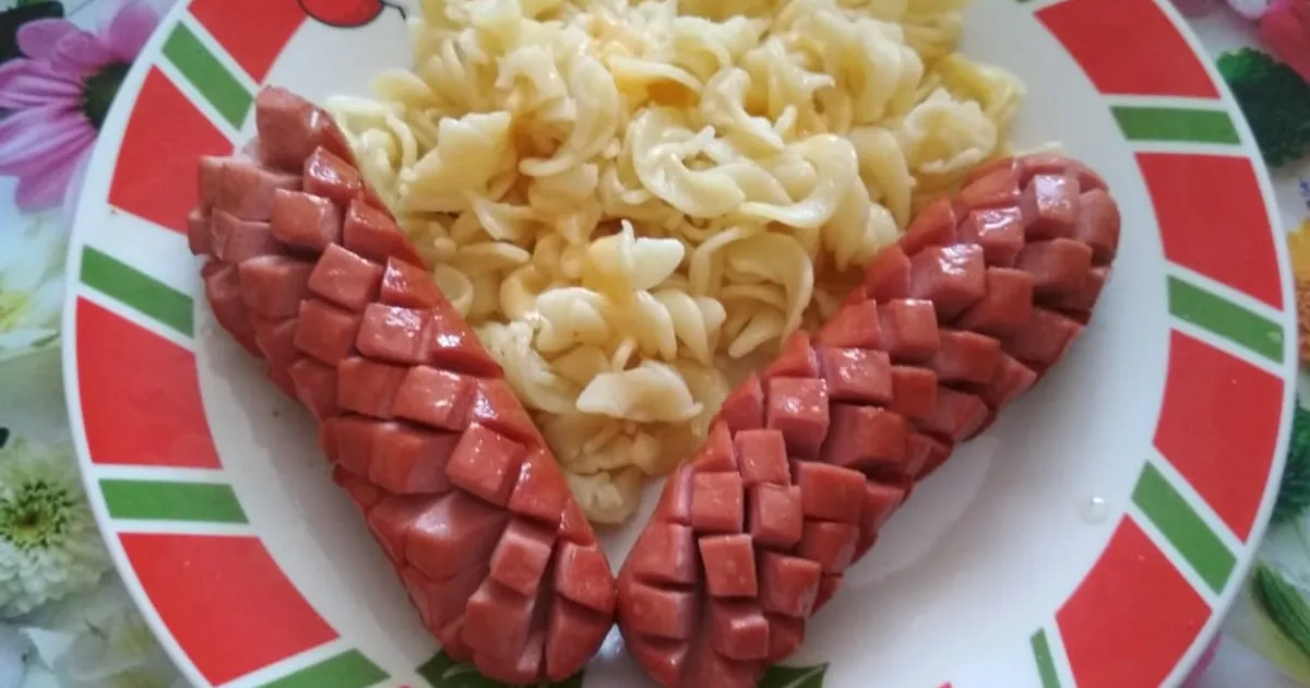 Рецепт: Бризоль с сосиской и сыром на RussianFood.com