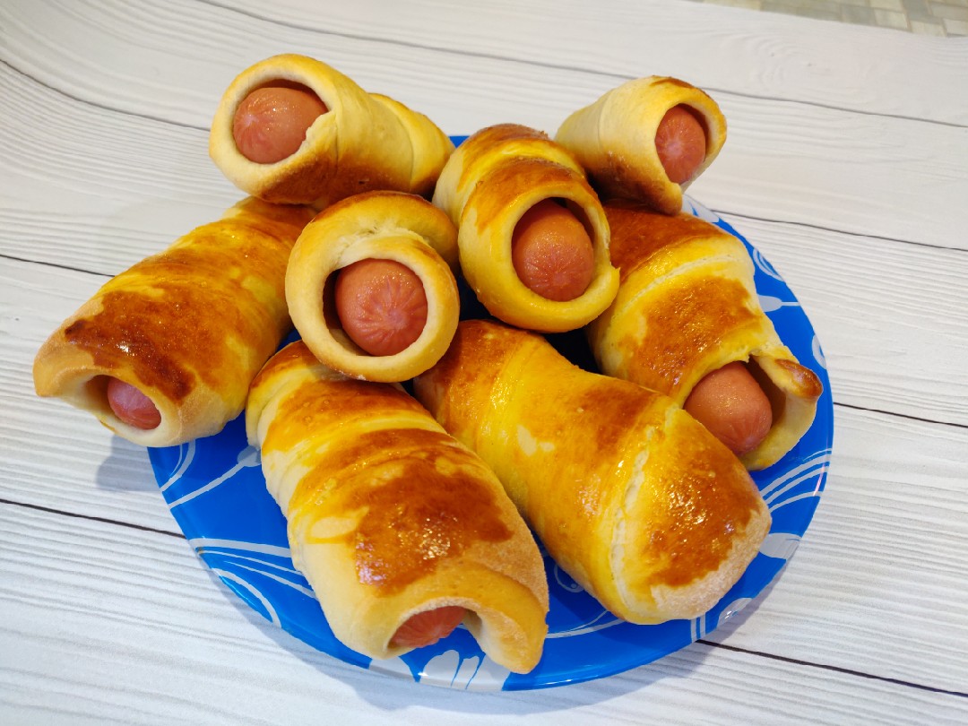 Сосиски в тесте на завтрак 🌭👩‍🍳