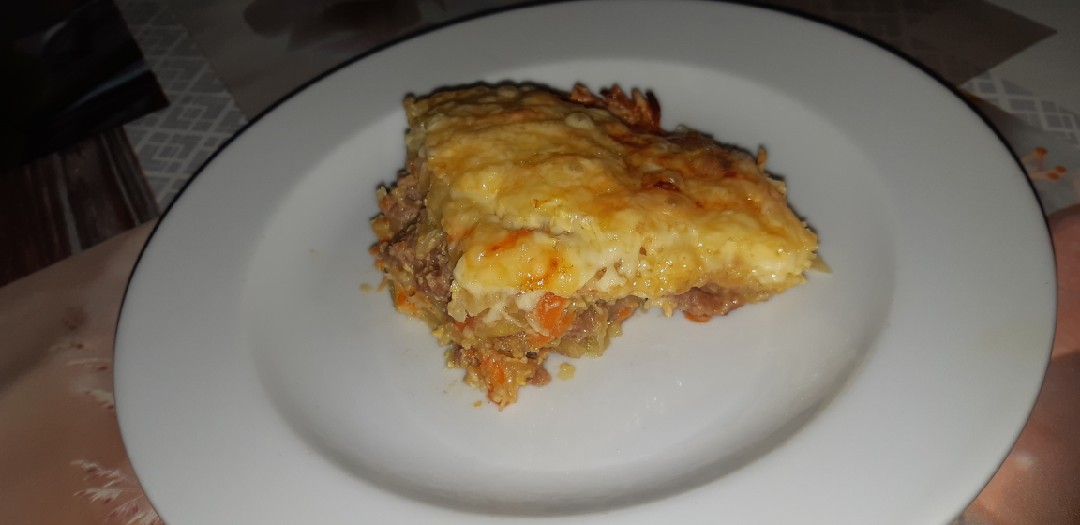 Картофельная запеканка "Ленивая"