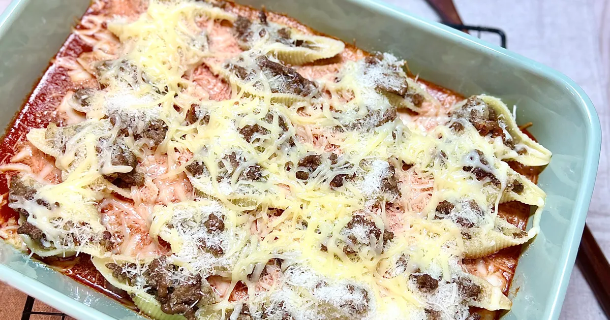 Макароны (конкильони) с фаршем в духовке рецепт с фото пошаговый от ...