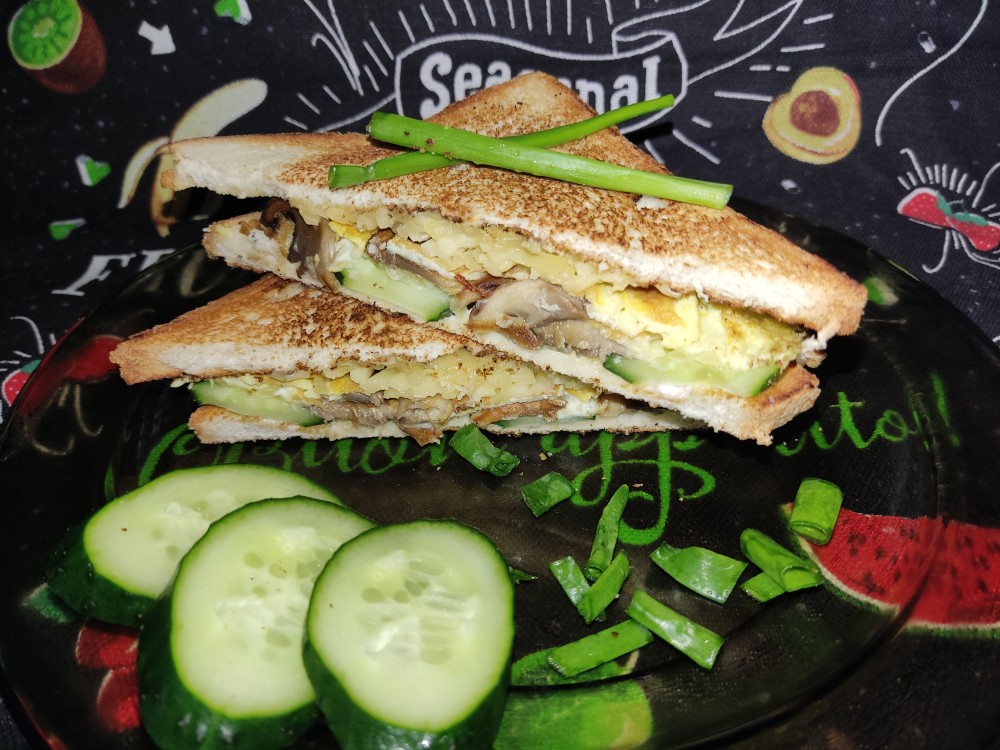 Сэндвичи с грибами и сыром — рецепты | Дзен