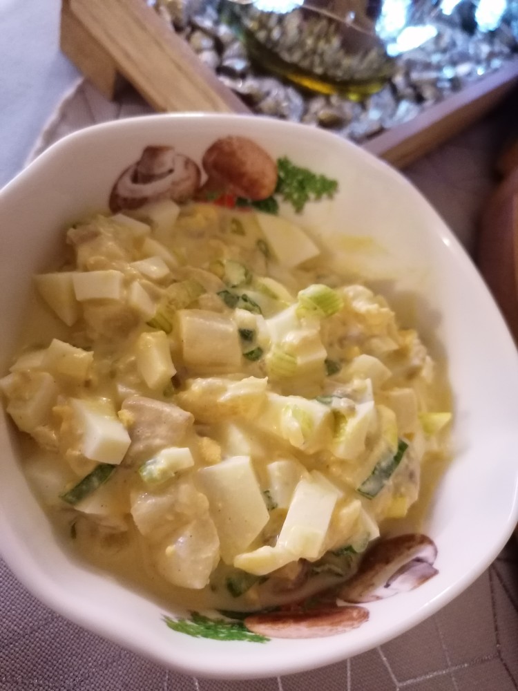 Яичный салат