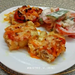 Рыбное филе запеченное