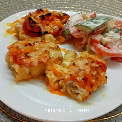 Рыбное филе запеченное