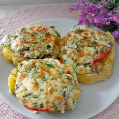 Молодой картофель, запечённый в аэрогриле по-французски