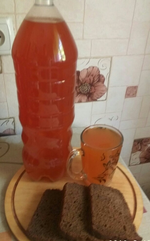 Домашний хлебный квас