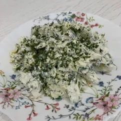 Салат с пекинской капустой и тыквенными семечками 