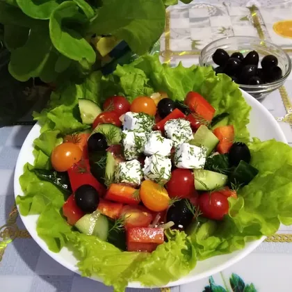 Греческий салат 🥗