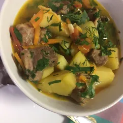 Рагу🍴👩‍🍳🥔🥩🌶