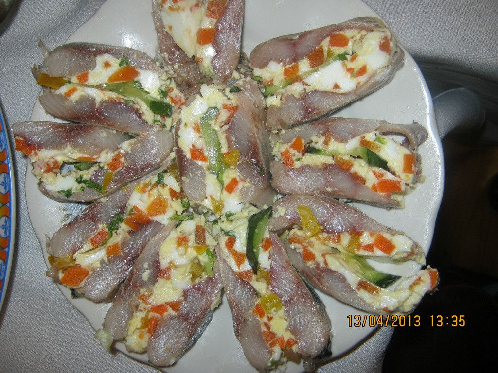 Рулет из рыбы