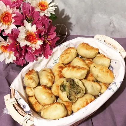 Мини-пирожки с картофелем и грибами