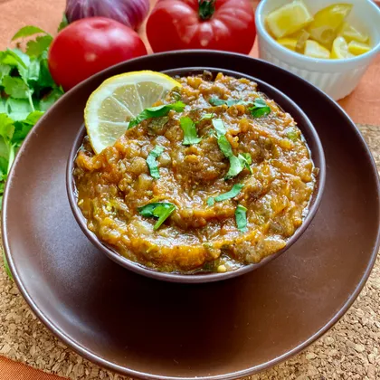  🇲🇦 Заалук (Zaalouk) – марокканский салат из жареных баклажанов