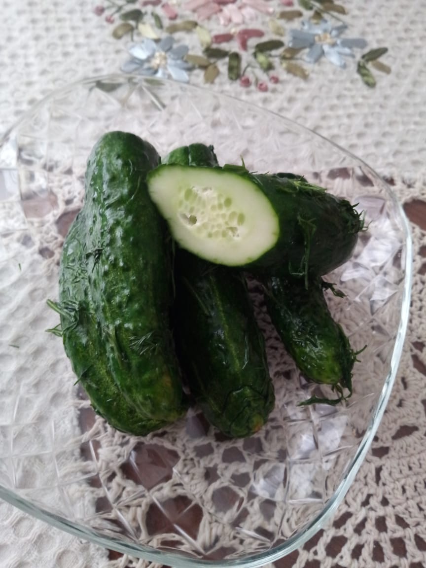 Малосольные огурцы экспресс