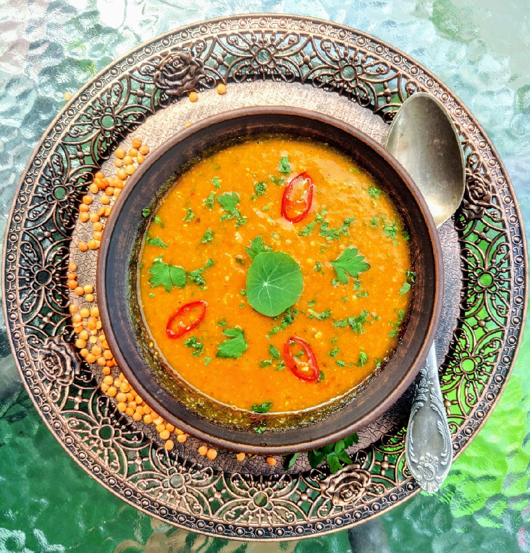 Масур Дал. 🥘 Masoor Dal Fry. 🥘 Вегетарианский суп из чечевицы. 🥘