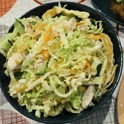 Весенний лёгкий салат