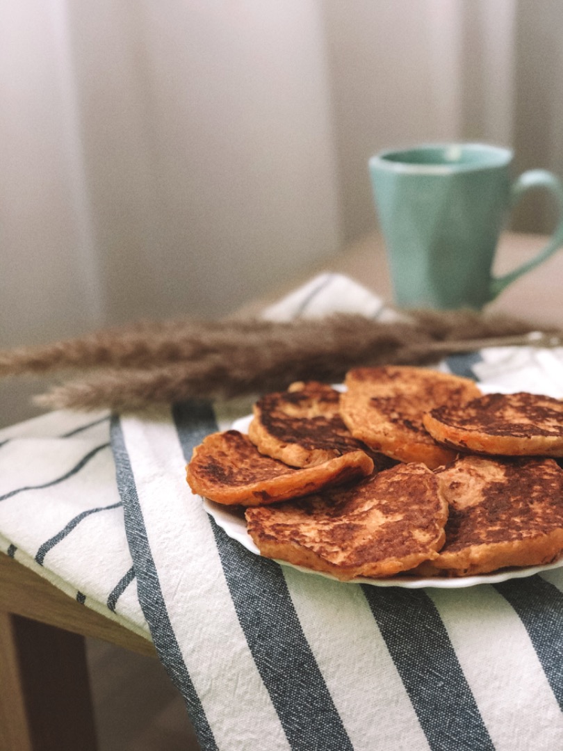 Тыквенные панкейки