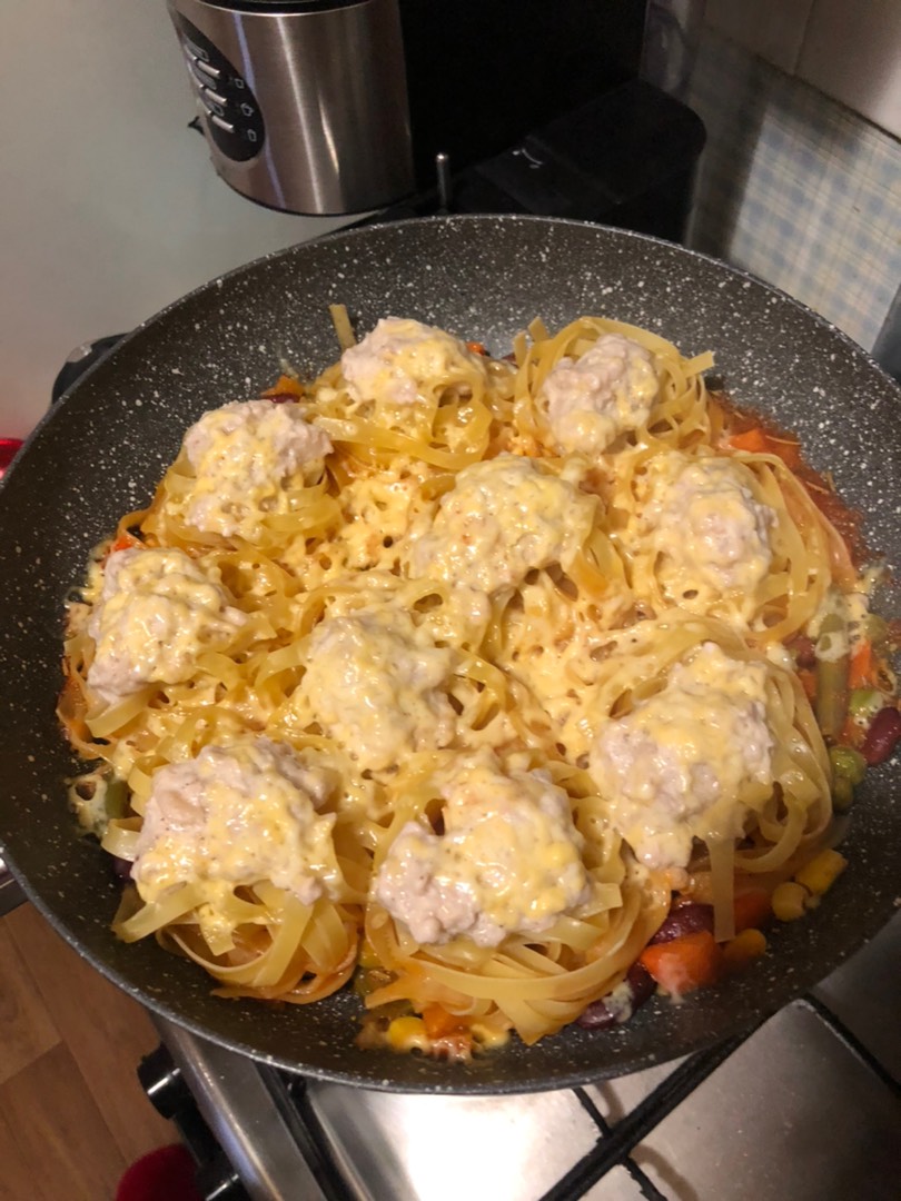 Гнёзда на подушке из овощей 🍆