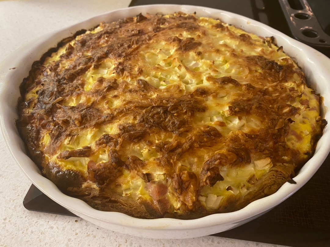Пирог с кабачками