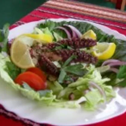 Салат из рыбной икры (тарамосалата)