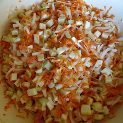 Салат-маринад из кабачков