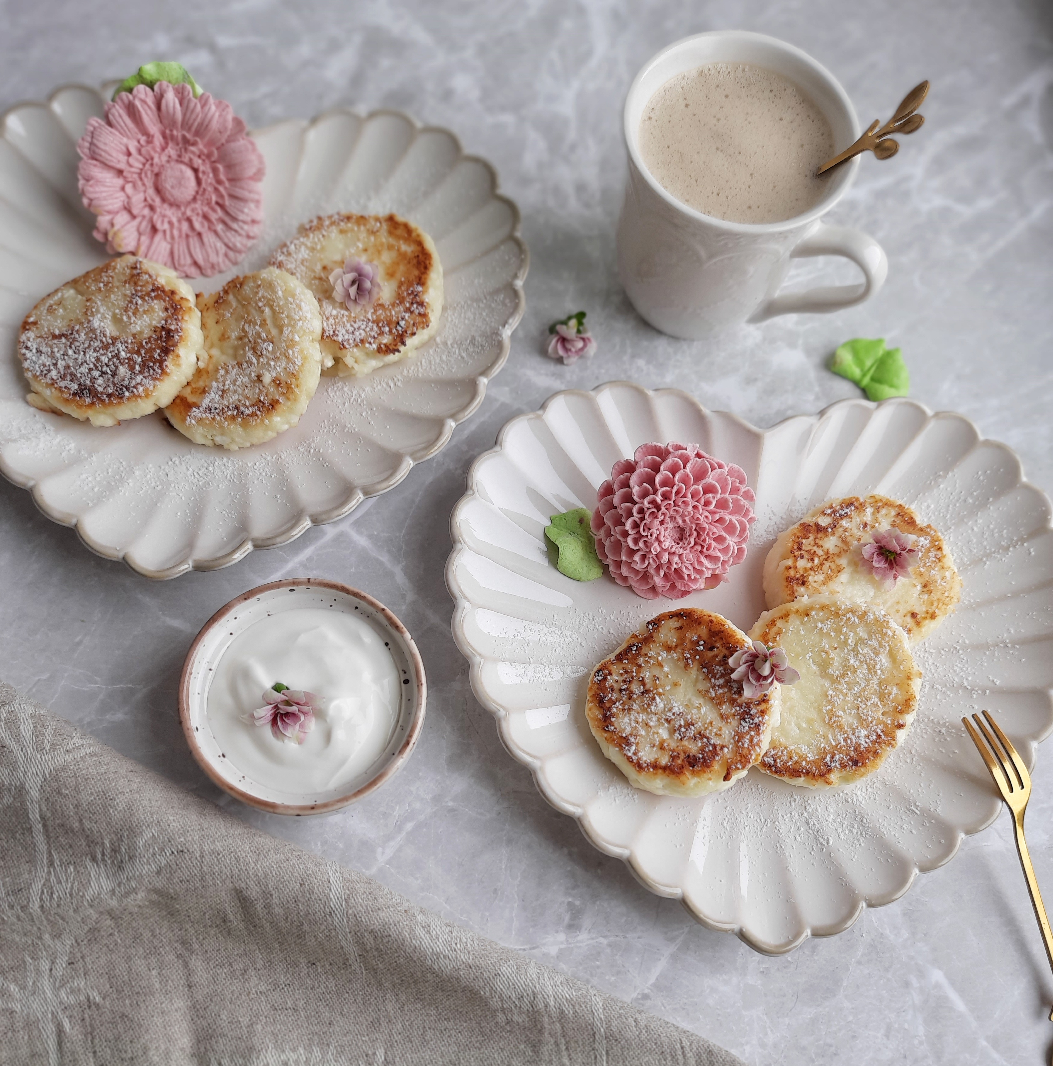 Сырники с рисовой мукой без глютена