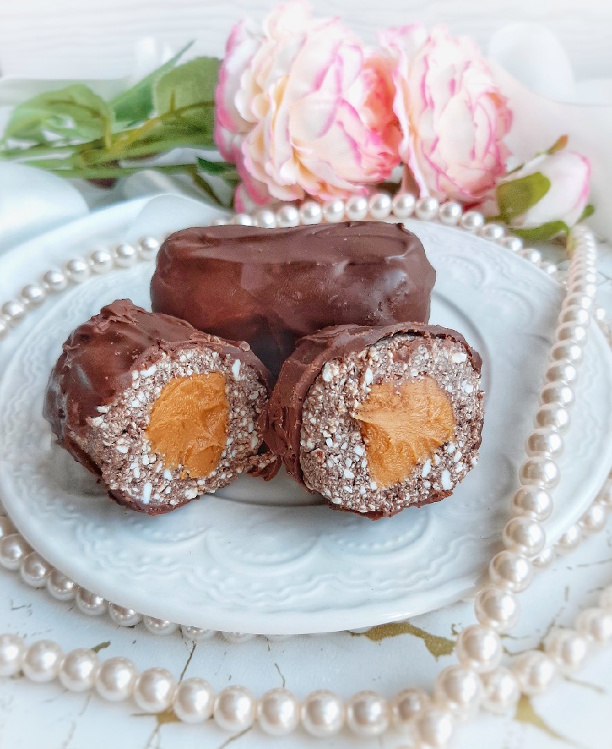 ПП Шоколадно-Творожные сырки с арахисовой пастой