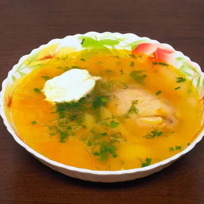 Куриный суп с вермишелью в мультиварке