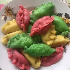 Фруктовые вареники (Детская радость)🍏🍌🍓