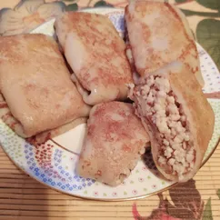 Блинчики с мясом