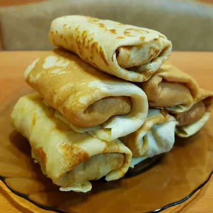 Блины с мясом