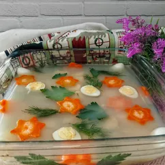 Заливное из рыбы на праздничный стол