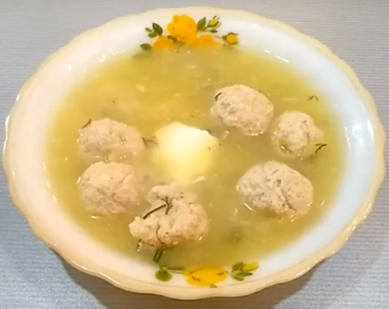 Рецепт супа-пюре с картошкой и фрикадельками
