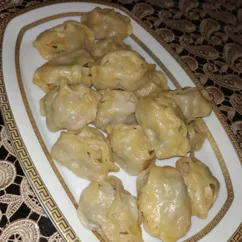 Манты с мясом