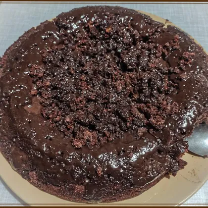 Шоколадный торт-пирог. Ни муки, ни масла, ни сахара!