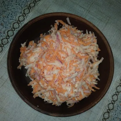 Моркова кушман (Редька,тертая с морковью)