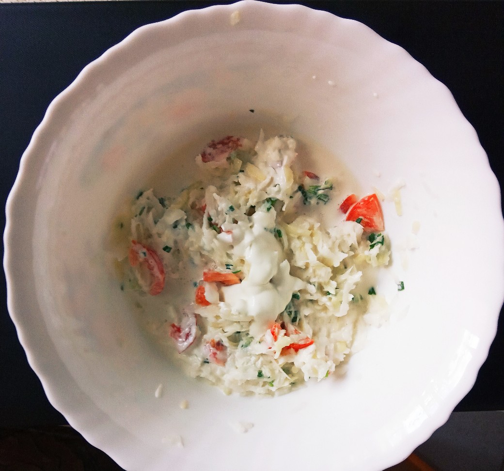 Салат с дайконом