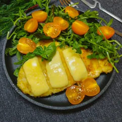 Куриный шницель с сыром
