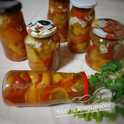 Маринованный болгарский перец в остро-сладком маринаде