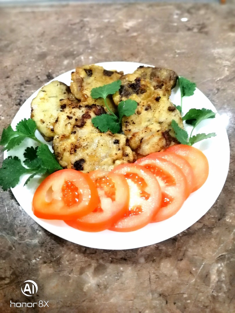 Печень в кляре! Очень вкусно 😋