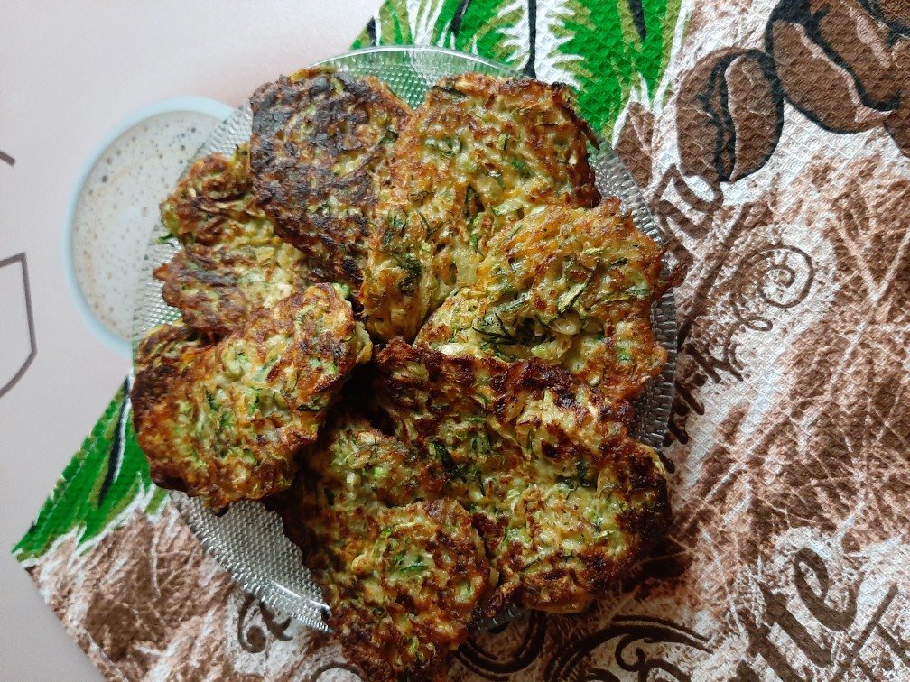 Оладьи из кабачков